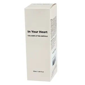 In Your Heart Collagen Lifting Ampoule 50ml – Anti-Aging Korean Serum with Hydrolyzed Collagen, Acetyl Hexapeptide-8, Adenosine & Hyaluronic Acid for Firming, Hydrating & Youthful Skin